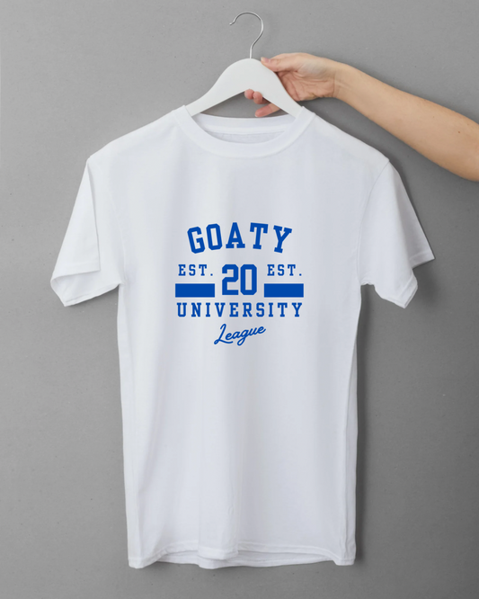 GOATY U Varsity Tee